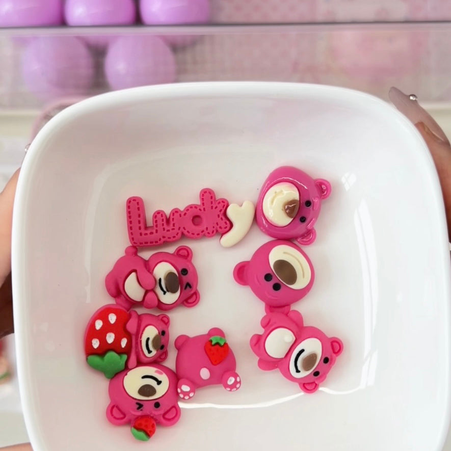 Cute Resin DIY Charms Lucky Scoops 1scoop(10bags)