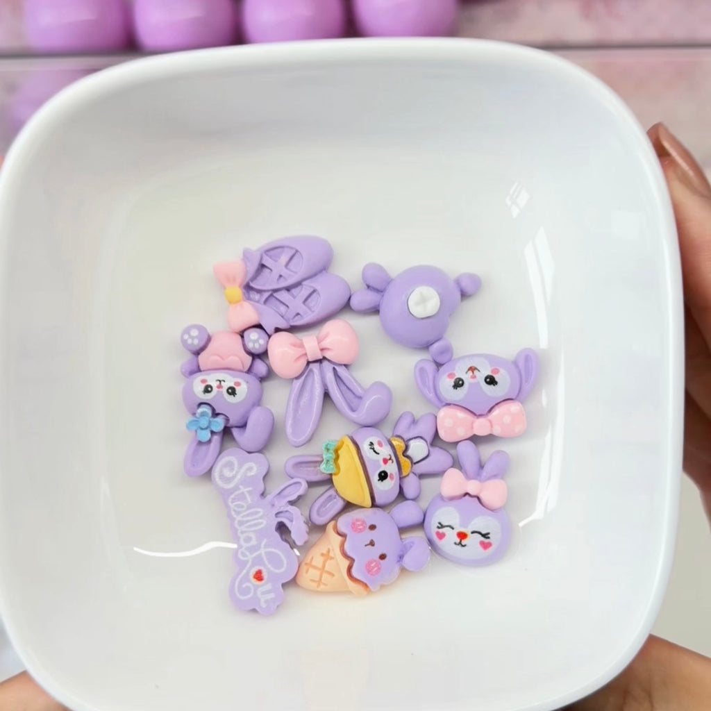 Cute Resin DIY Charms Lucky Scoops 1scoop(10bags)