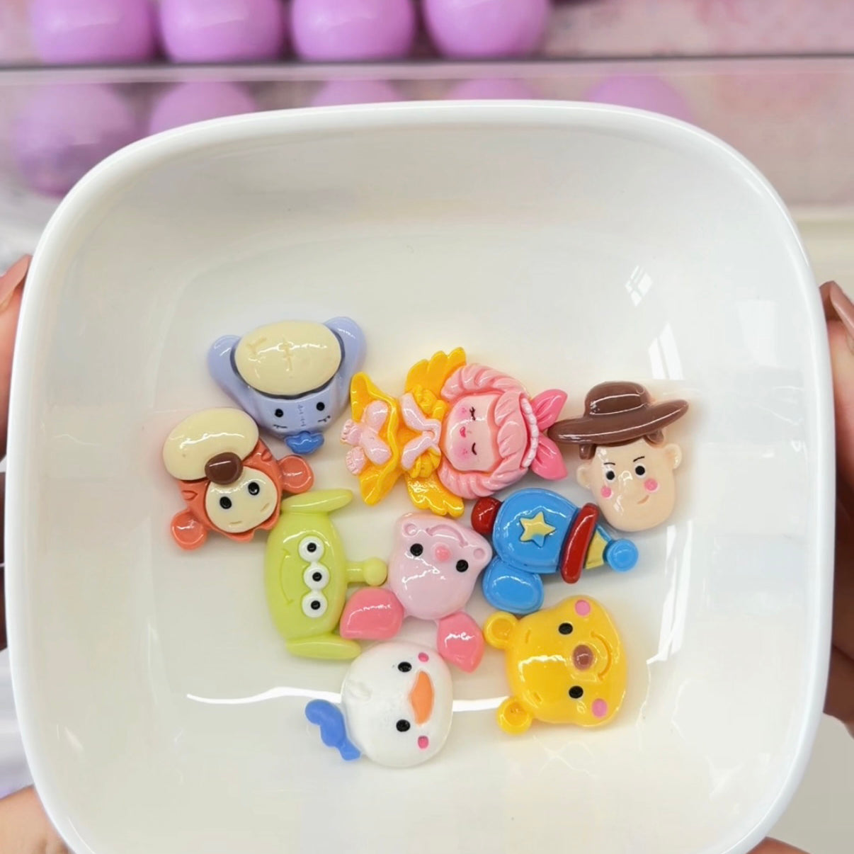 Cute Resin DIY Charms Lucky Scoops 1scoop(10bags)