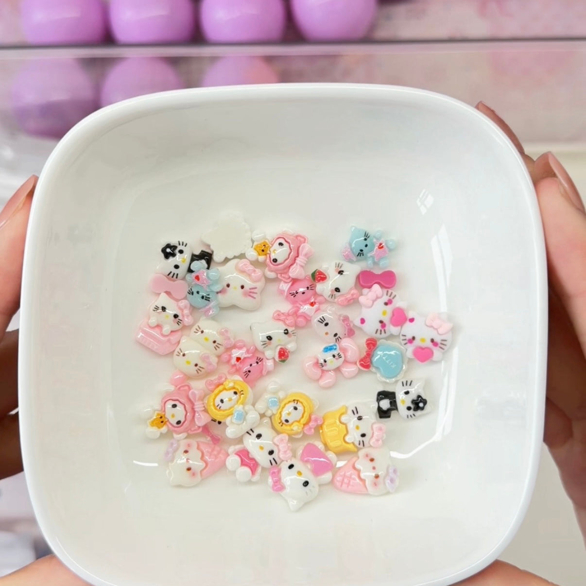 Cute Resin DIY Charms Lucky Scoops 1scoop(10bags)