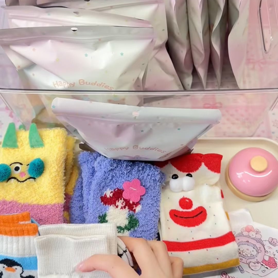 Cute Socks Lucky Bags 1 scoop 10 bags at least