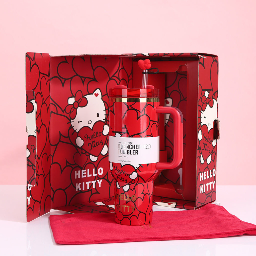 Hello Kitty Winter Edition Sherling Kosmetiktasche