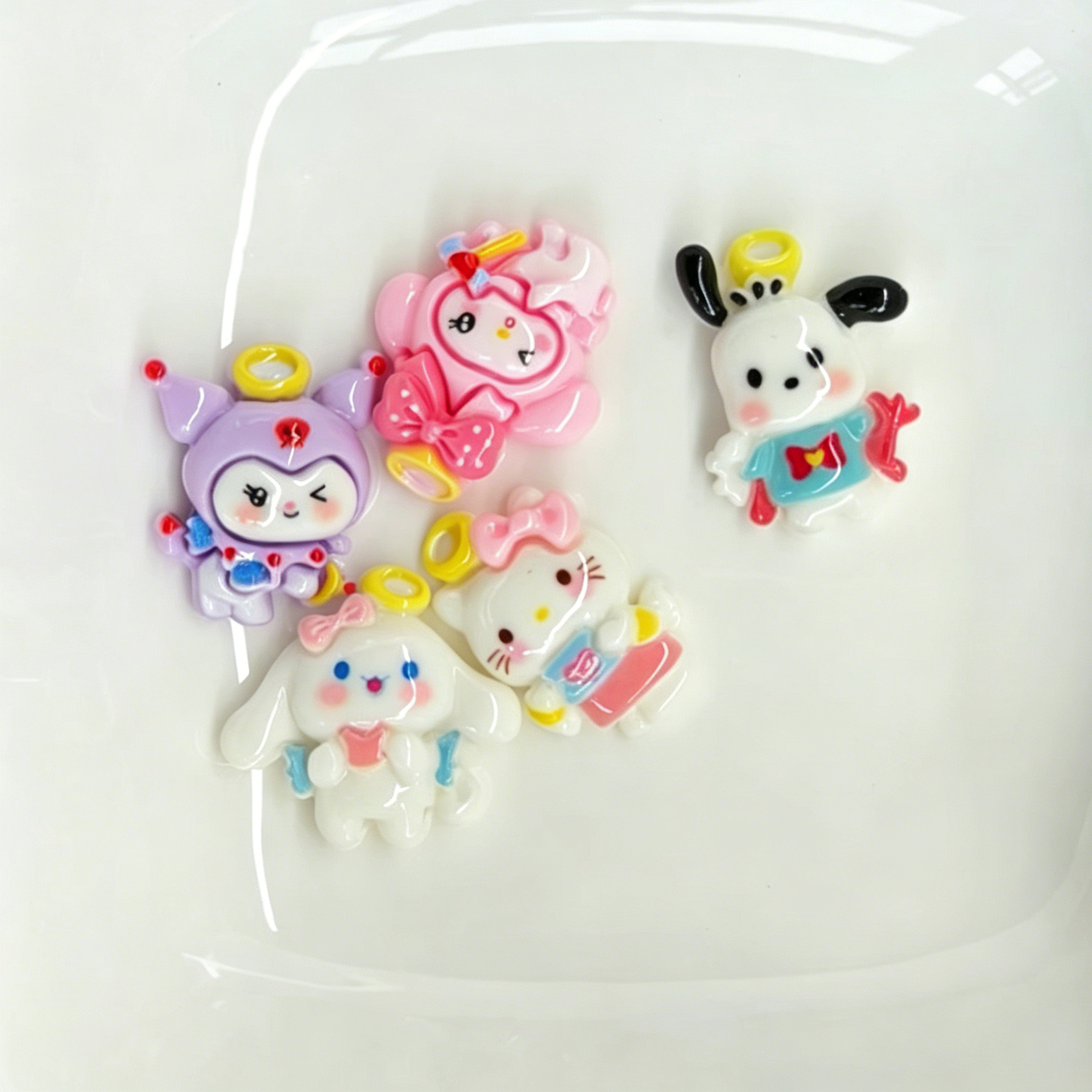 Cute Resin DIY Charms Lucky Scoops 1scoop(10bags)
