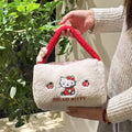Hello Kitty Winter Edition Sherling Kosmetiktasche