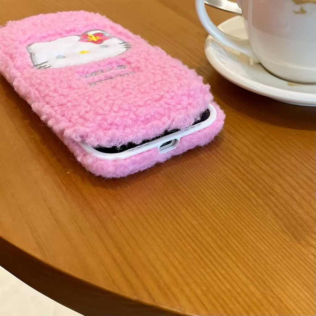 Hello Kitty Fluffy Phone Case