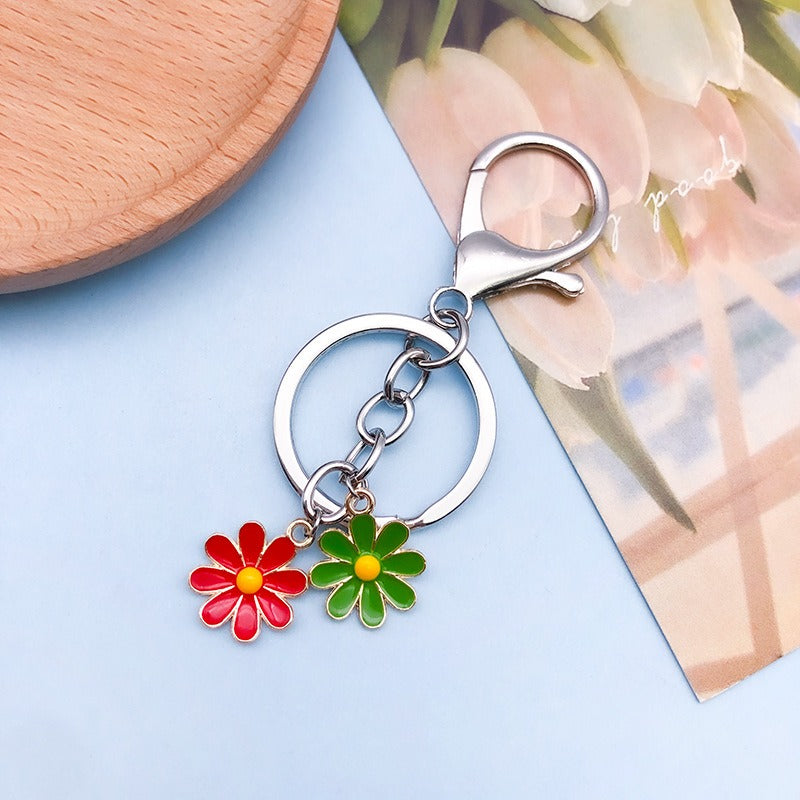 Oil-dripping Daisy alloy pendant accessory sunflower