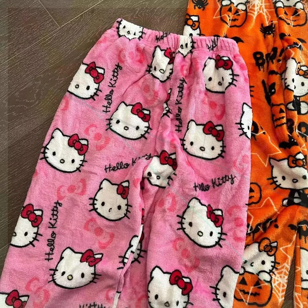 Hello Kitty Winter Edition Sherling Kosmetiktasche